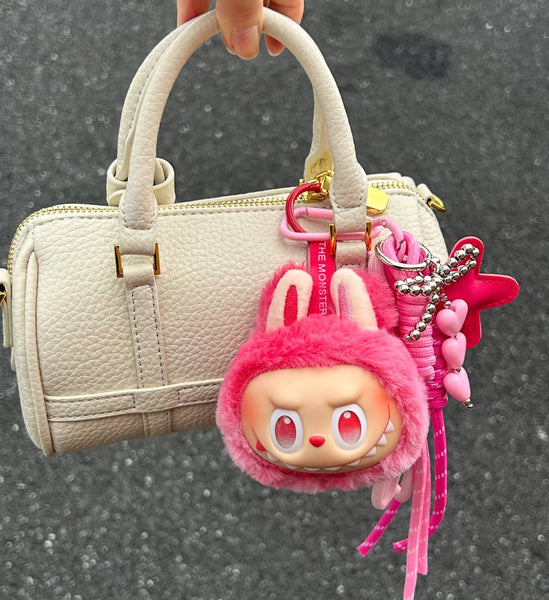 Porte-clés en peluche mignon Labubu très populaire pour filles – Charm de sac: 7