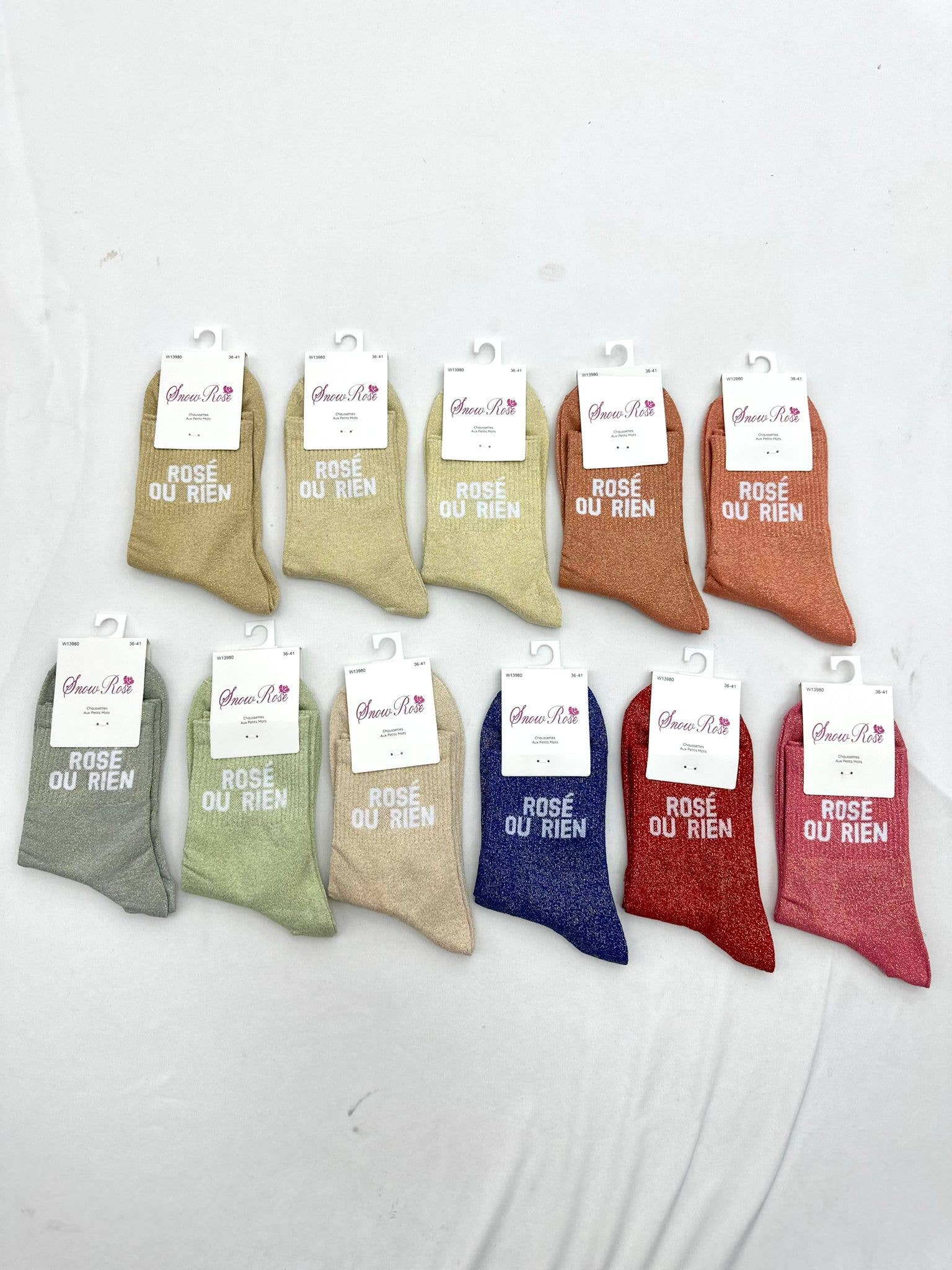 Chaussettes brillantes: Assorties / 36-41