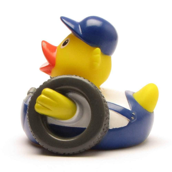 Canard en caoutchouc mécanicien automobile - Canard en caoutchouc