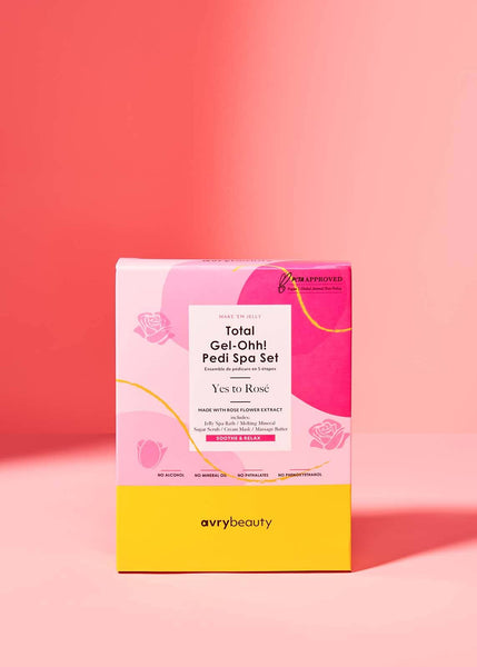 Ensemble de spa pour pédicure Total Gel-Ohh! - Oui au Rosé
