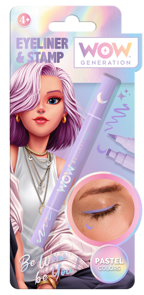 Eyeliner pastel avec tampon - WOW GENERATION