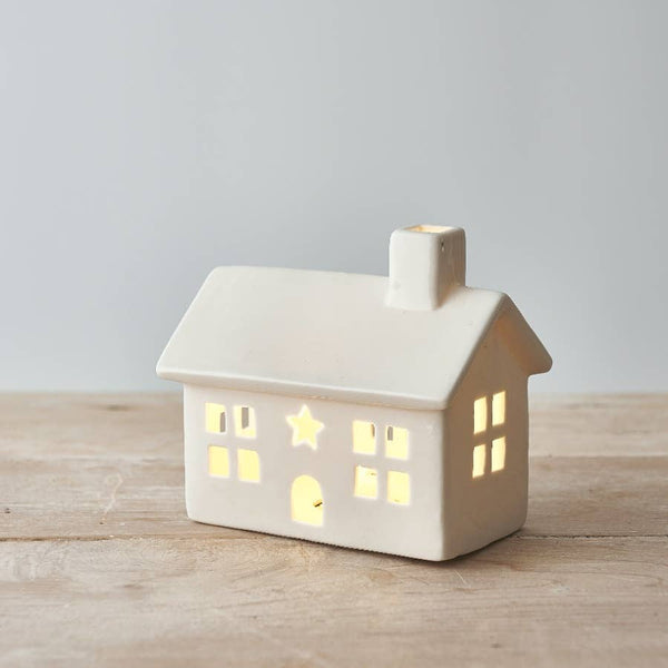 Maison en céramique LED 12,5 cm