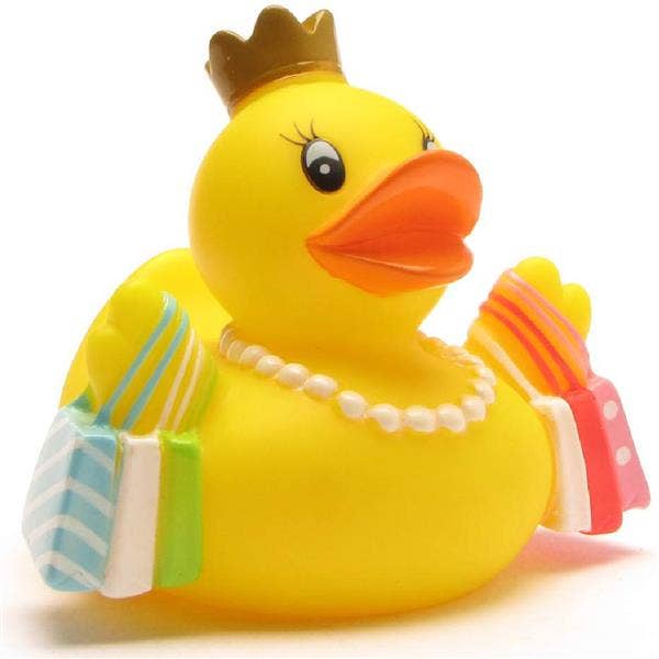 Canard de bain reine du shopping