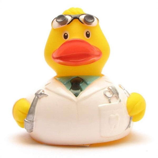 Canard en caoutchouc dentiste