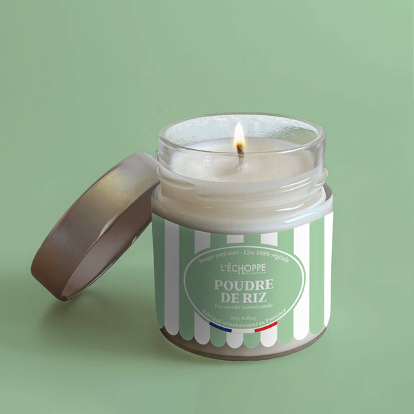 Poudre de Riz - Bougie parfumée 180g