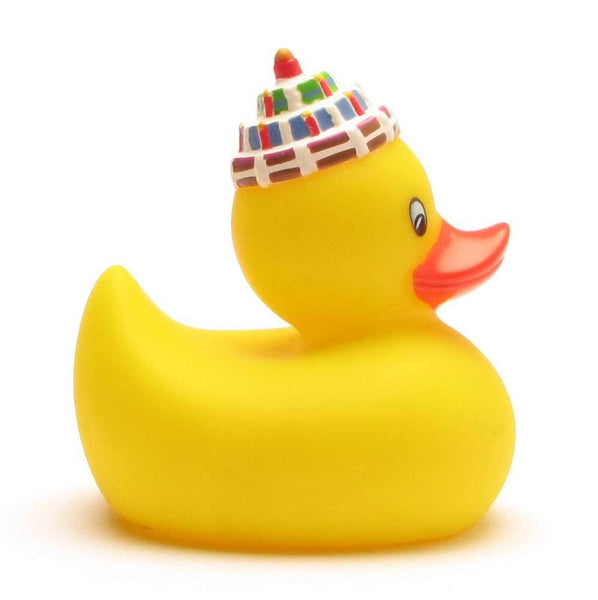 Canard en caoutchouc « Joyeux anniversaire »