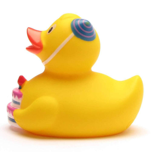 Canard de bain d'anniversaire - Canard en caoutchouc