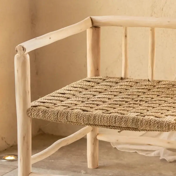 Fauteuil bois massif ASILAH
