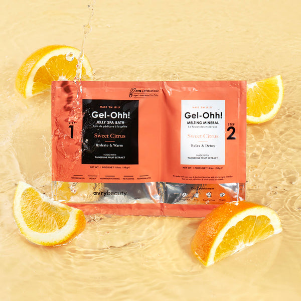 Soins des pieds K-Beauty : Gel-Ohh ! Jelly Spa Pedi — Douceur d'agrumes