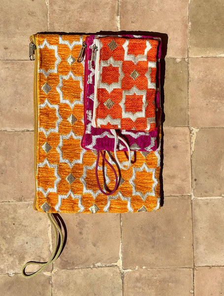Grande Pochette Upcyclée NAJM
