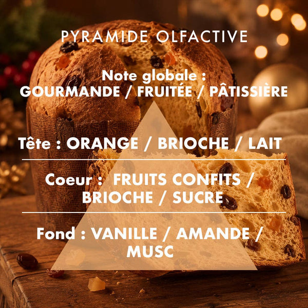 Panettone - Bougie parfumée 180g - Edition Hiver