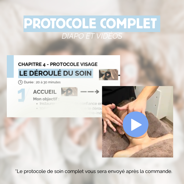 💆MES PREMIERS SOINS CABINE  - PROTOCOLE DE SOIN COMPLET