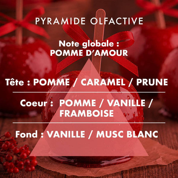 Pomme d'Amour - Bougie parfumée 180g - Edition Hiver