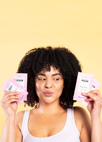 Kit de pédicure en 4 étapes - Eau de rose